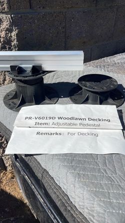 Adjustable Pedestal for Decking