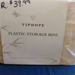 Plastic Storage Bins