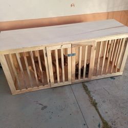Dog  Crate Large Entertainment Center