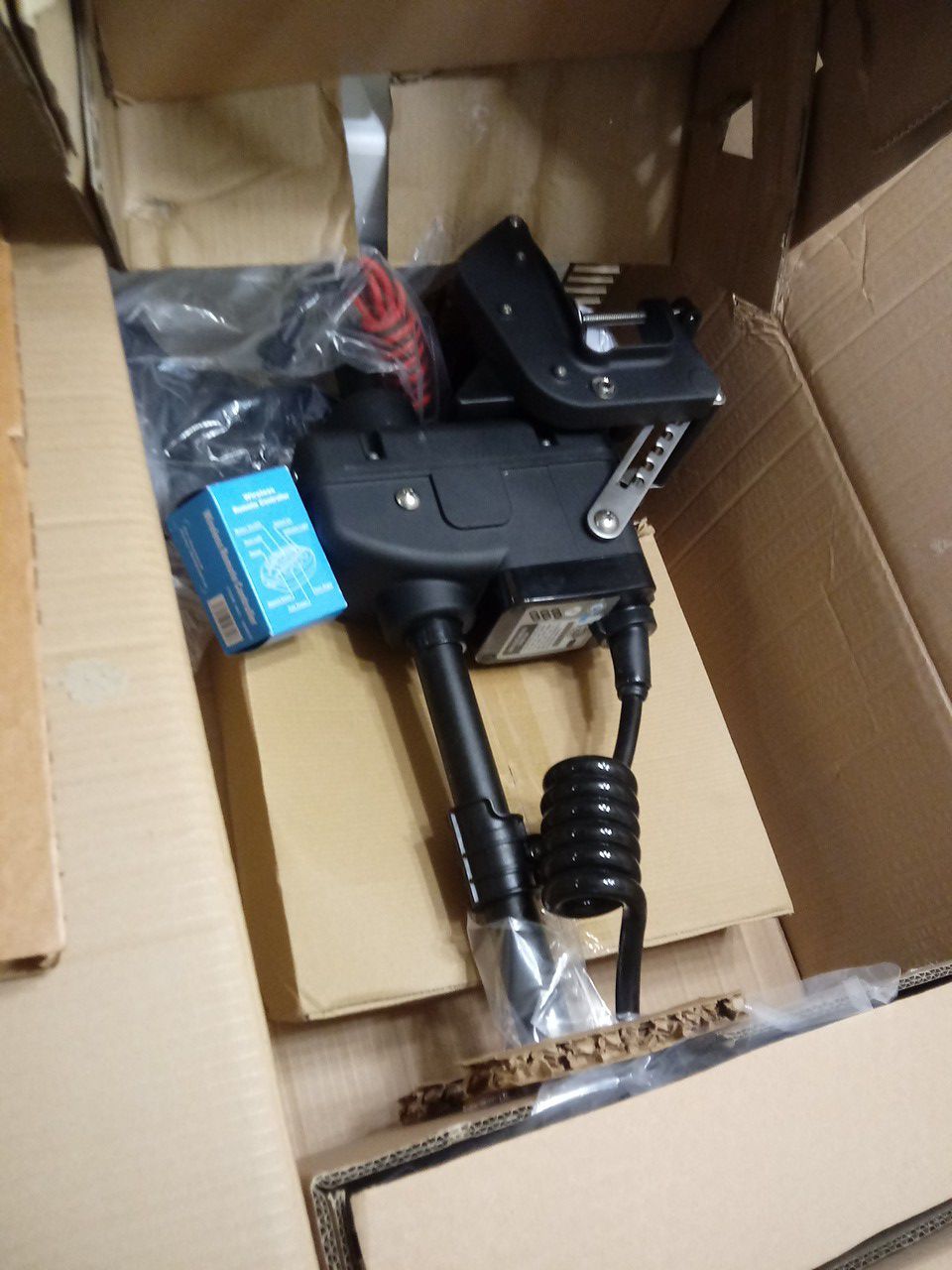 Electric Trolling Motor with Foot Control(still in box)