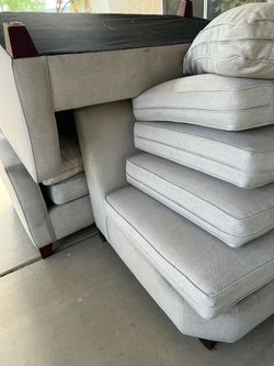 Pottery barn 3 piece sectional
