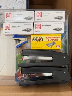 Stapler and Staples