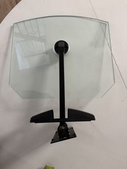 OmniMount ECS glass pivoting AV shelf