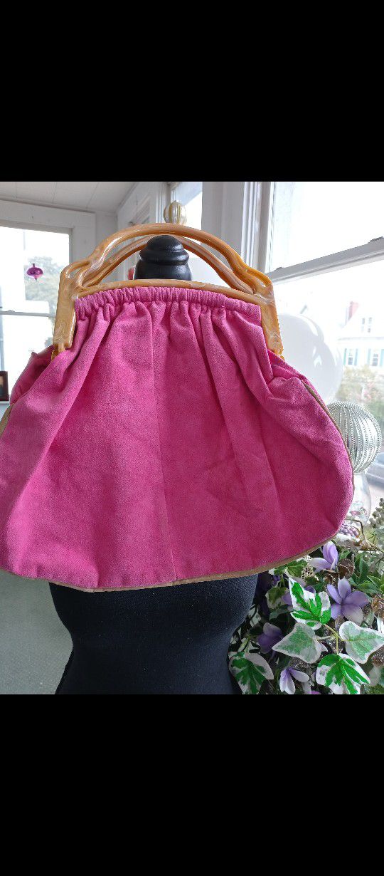 Handbag Pink Unique Purse 