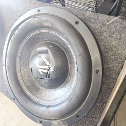 12in majestic Subs and rockford box