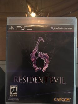 PS3 resident evil 6