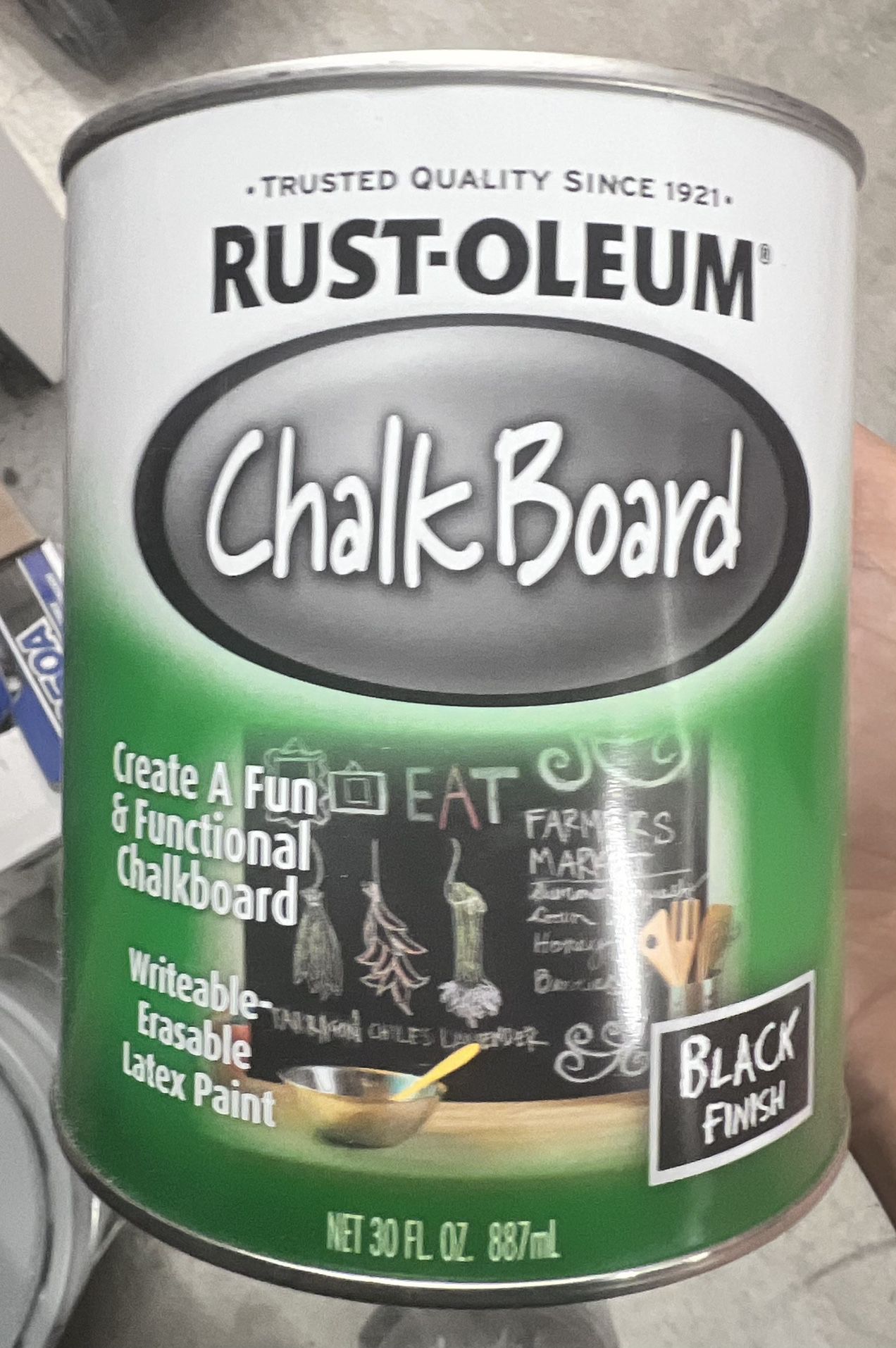 Chalk Board Paint-Rust Oleum for Sale in Hollywood, FL - OfferUp