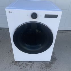 White Lg Gas Dryer