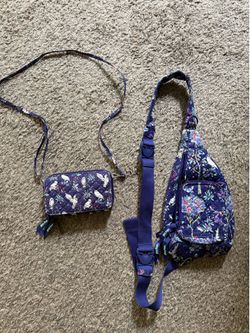 Harry Potter Vera Bradley crossbody sling and crossbody wallet