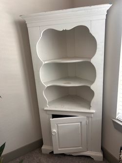 DIY Corner Cabinet