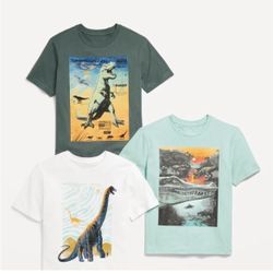 Old Navy Dinosaur T-shirts Set