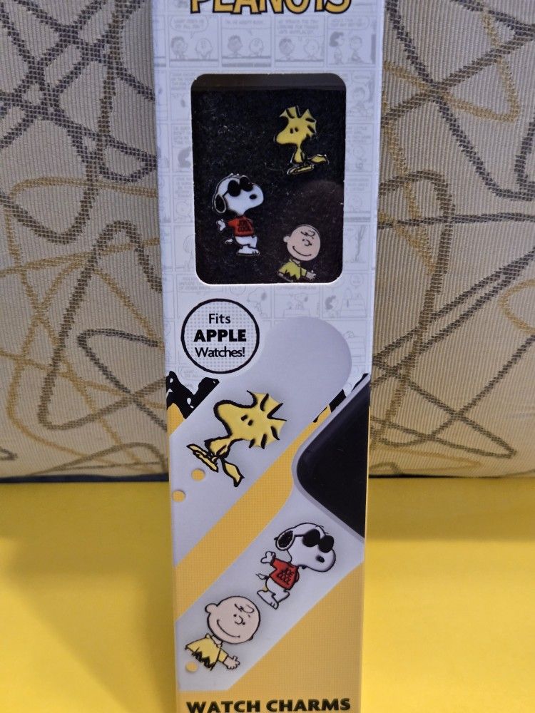 Peanuts Charlie Brown Woodstock & Snoopy Watch Charms Fits Most Watches