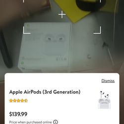 Apple AirPods 3th Gen (BRAND NEW BOX NEVER OPEN)