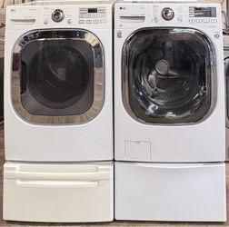 LG WASHER AND DRYER SET FRONT LOAD