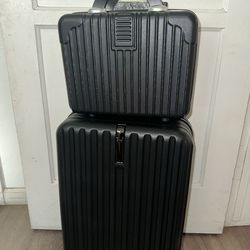 Carry-on and vanity case