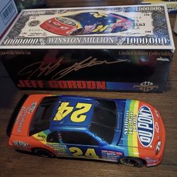 Action 1/24 Jeff Gordon #24 Dupont 1997 Monte Carlo Million Dollar Date Car BANK