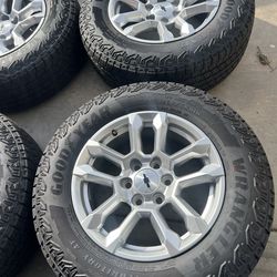 Chevy wheels and new tires