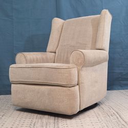 Recliner Rocker Swivel Tan Beige