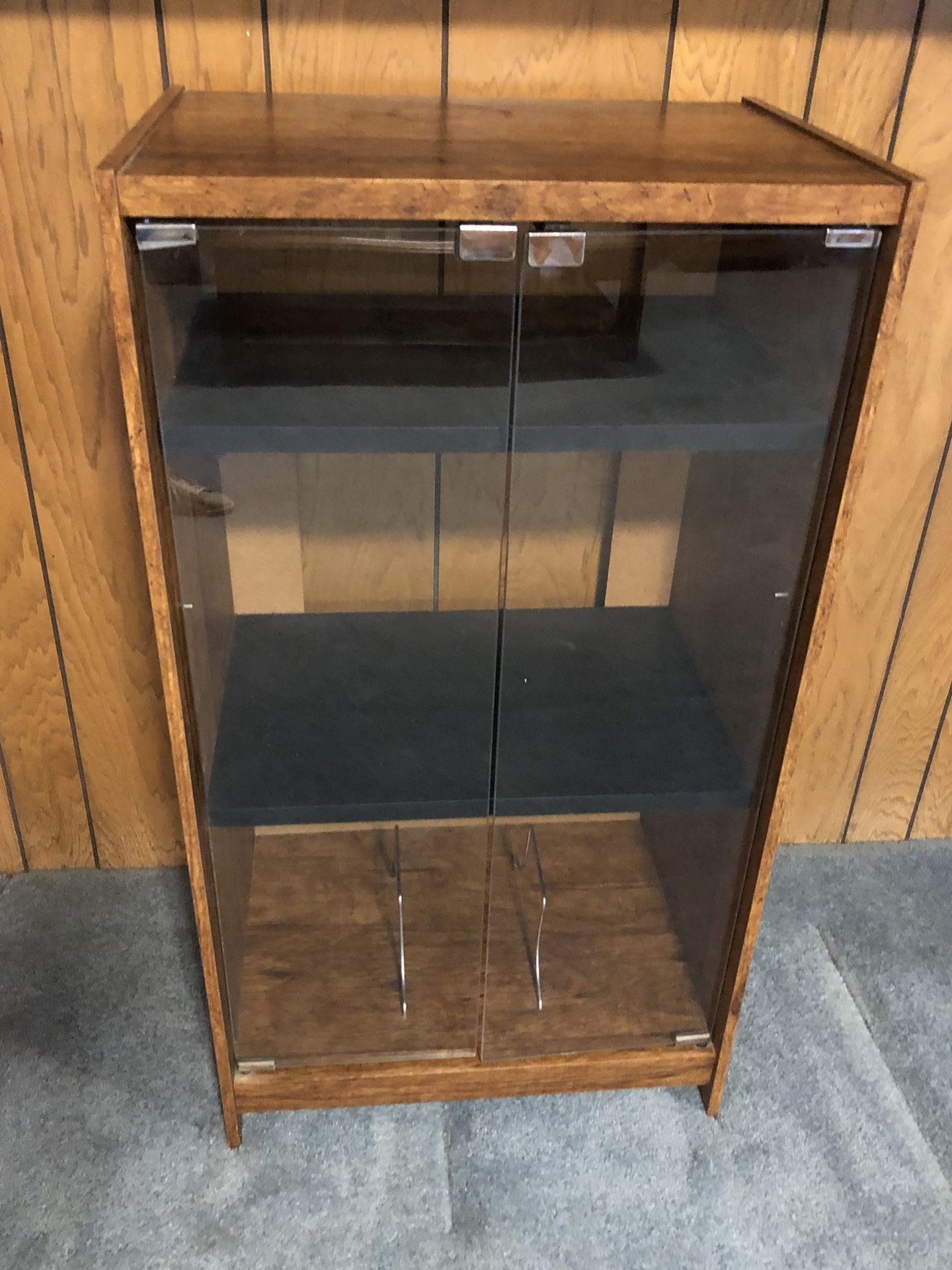 Cabinet with Glass Doors