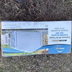 Shelter Logic Enclosure Kit Canopy White