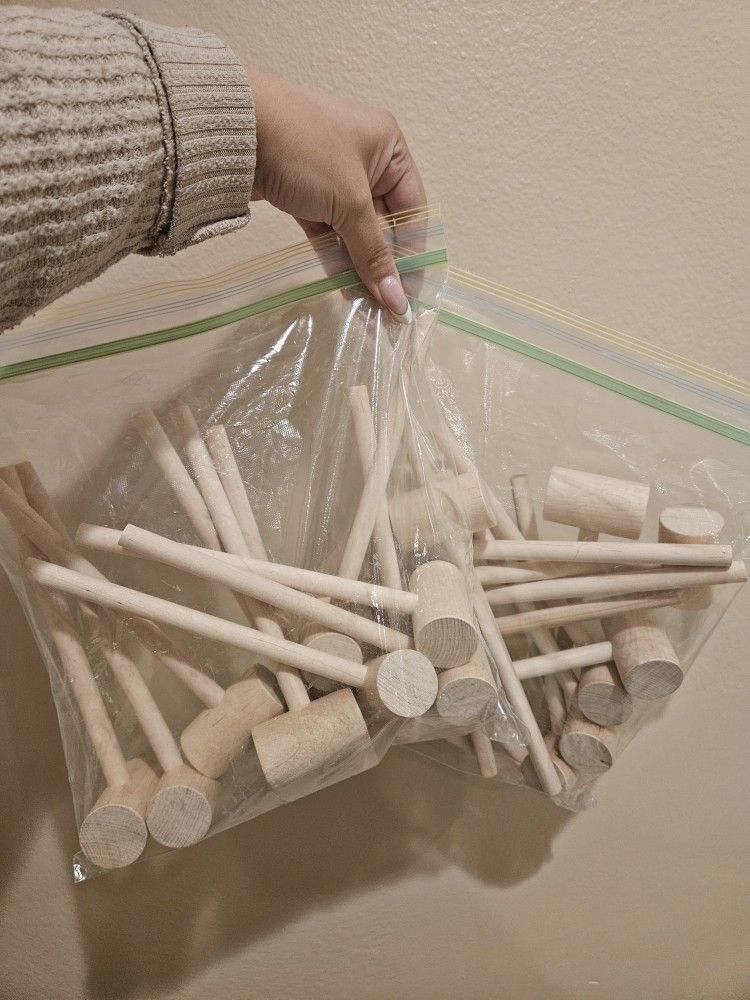 24 Wooden Mallets
