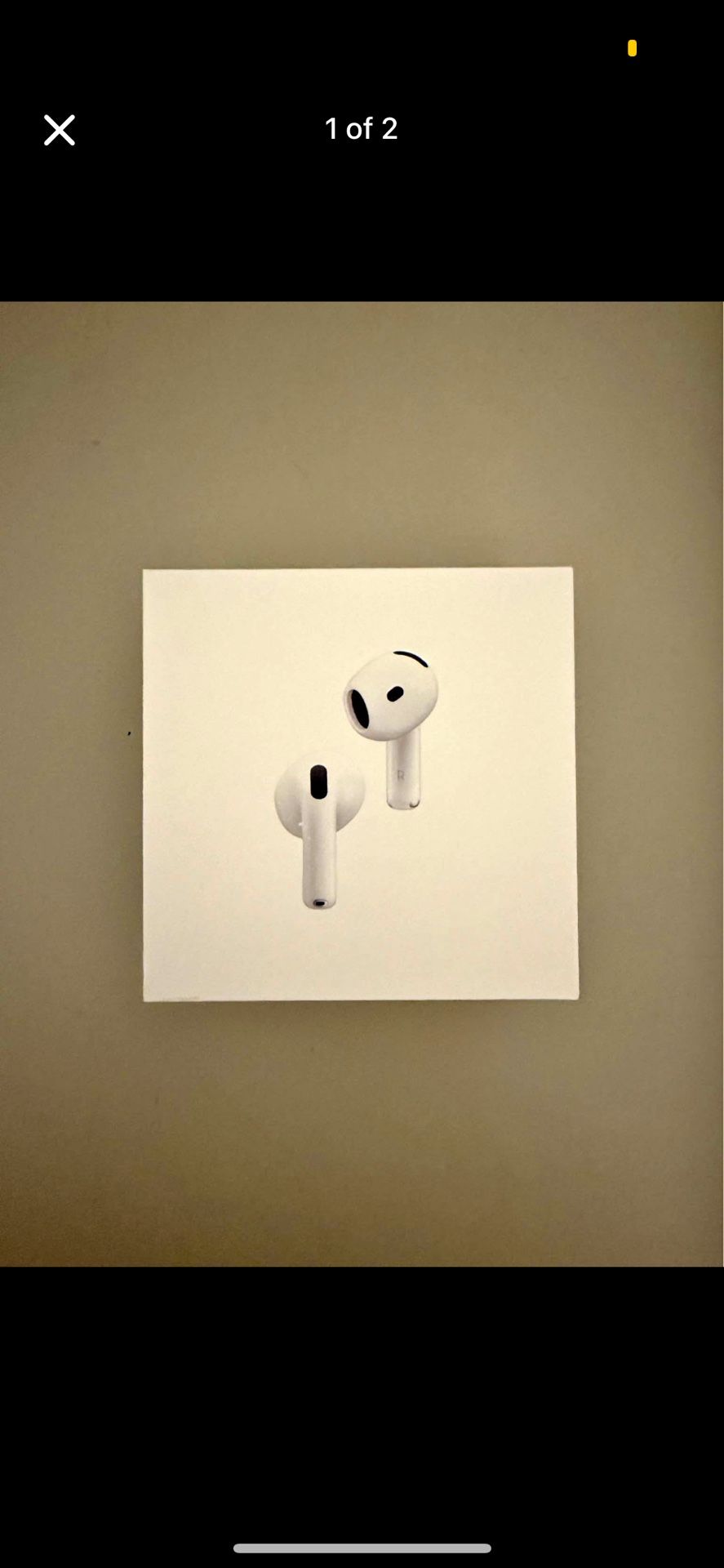 Air headphones gen 4 brand new 