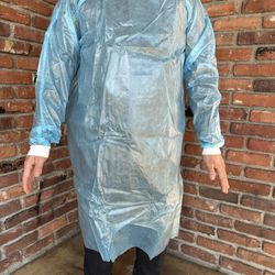 Disposable Coveralls Regular Size Medical Grade / Isolation Gowns