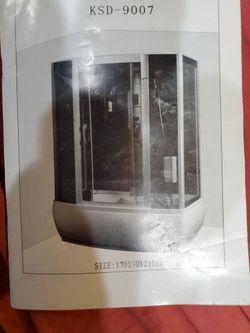 Shower tub unit