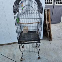 Large rolling Bird  Cage🐦 🐦‍⬛ 