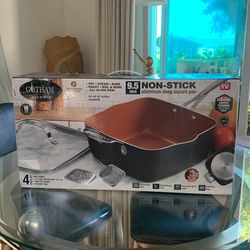 Square Copper Pan. Brand New, Never Use.