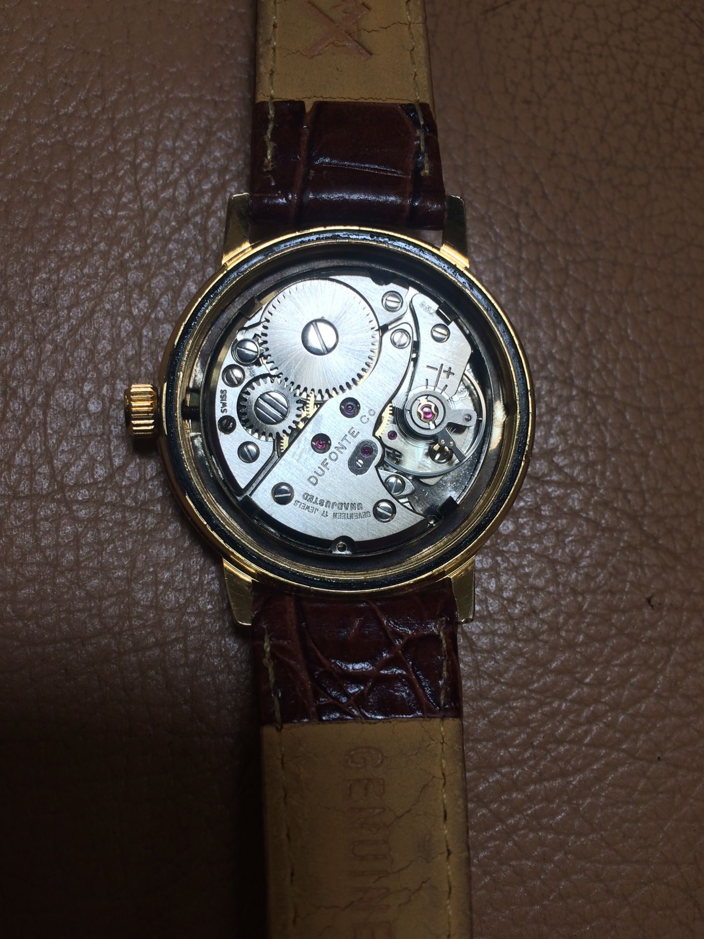 Dufonte vintage watch 17 jewels by Lucien Picard for Sale in