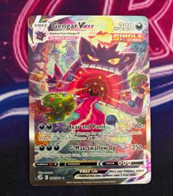 Pokemon Co Gengar VMAX 271/264 Fusion Strike Alt Art Secret Rare Holo