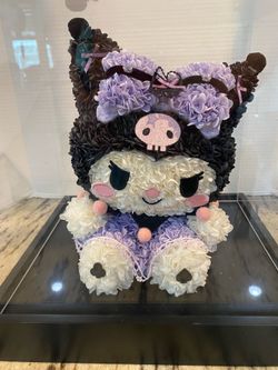 Handmade Kuromi Everlasting Flower Doll