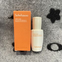 Sulwhasoo first care activate serum VI travel size 8ml