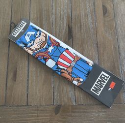 NEW Captain America Socks Sz 10-13