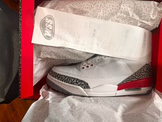 Jordan 3 Hall Of fame DS Size 9.5 