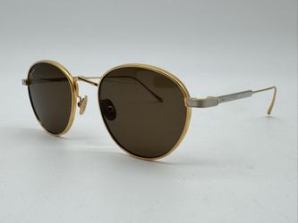 SIGNATURE C DE CARTIER TWO TONE OVAL SUNGLASSES CT0009S NEW 100% GENUINE ~$1200