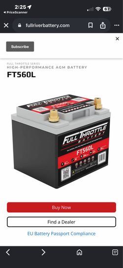 Full throttle battery