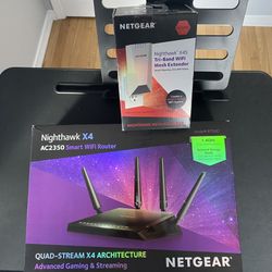 COMBO WiFi Router & WIFi Extender / Netgear Nighthawk 