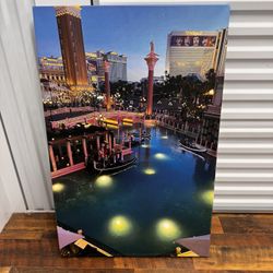 Las Vegas Gondolas Canvas