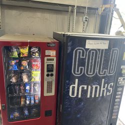 2 Vending Machines Along With Warehouse Location