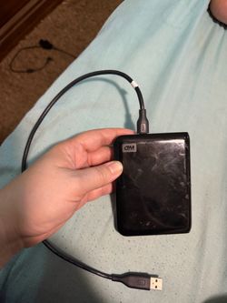 WD Portable External Hard Drive with USB Cable