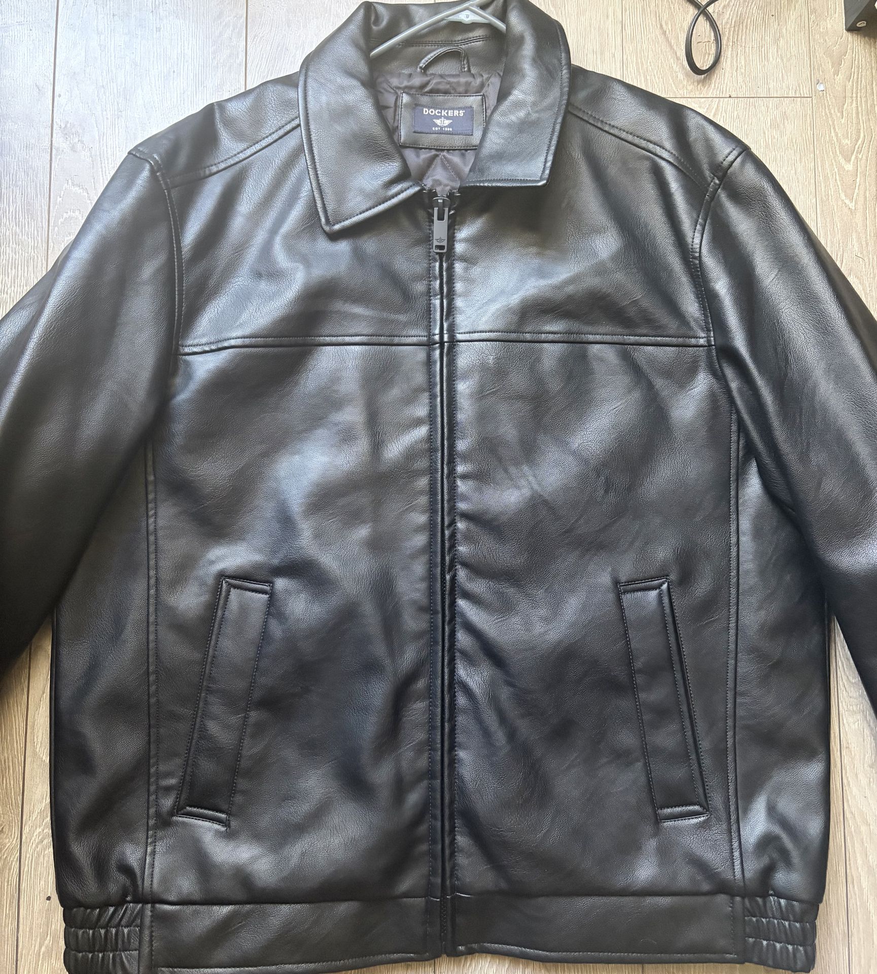 Dockers men’s leather jacket