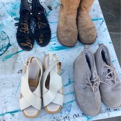 Uggs , Tory Burch, Sam edelman