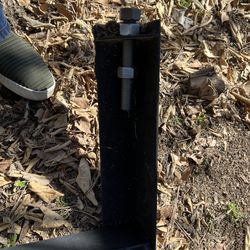 King size bed frame custom need with solid steel. Very solid I also have the wood insert no boxspring needed.