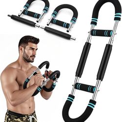 Twister Arm Exerciser 60-110lb Home Fitness Equipment Men's Strength Training Adjustable Spring Exercise Bar Chest Workout Equipment