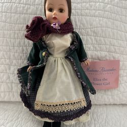 Eliza the flower girl-My fair Lady-Madame Alexander 10in Vintage Doll