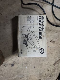 NEW IN BOX*Vintage Black And Decker Edge Guide 