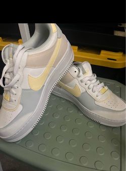 Nike Air Force 1 Low White Yellow Sneakers