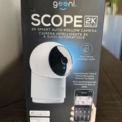 GEENI Scope 2K Smart Auto-Follow Indoor Camera